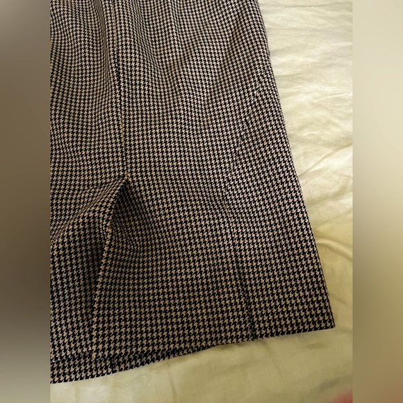 Premise Studio Black And Brown Herringbone Skirt - Picture 5 of 6